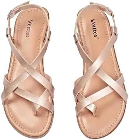 veittes shoes flat sandals category